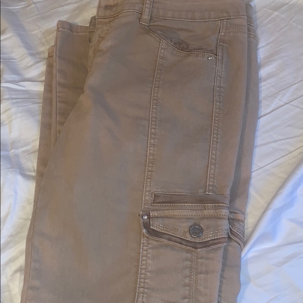 White House black market slim ankle 8R pants